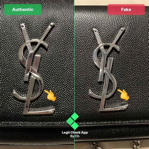 ysl purse fake vs real|ysl authentication.